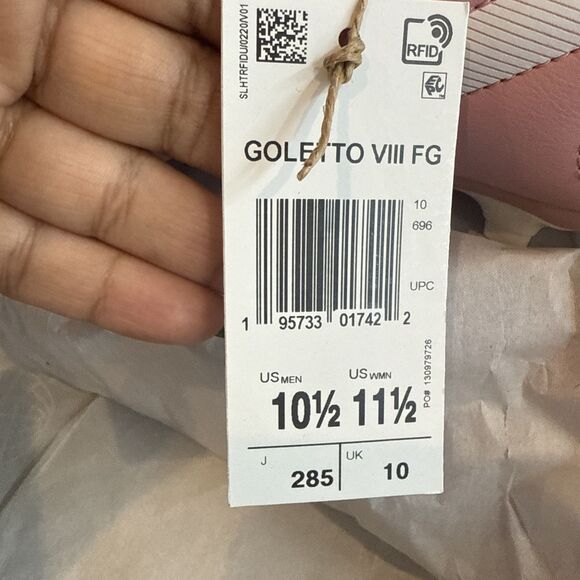 Adidas Goletto VIII FG Soccer Cleats Pink White GW6164 Mens 10.5/Womens … - Picture 11 of 12